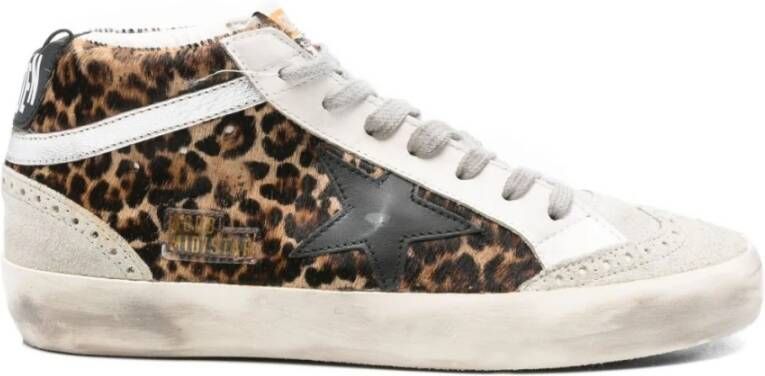 Golden Goose Gedrukte Ster Multi Zwart Sneakers