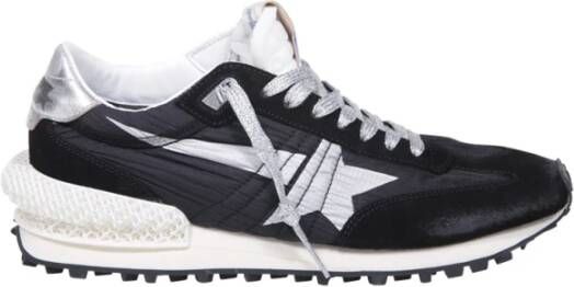 Golden Goose Gedrukte sterren hardloopschoenen Black Heren