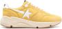 Golden Goose Geel Witte Sneakers Panel Ontwerp Ronde Neus Yellow Heren - Thumbnail 1