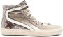 Golden Goose Gelamineerde Glitter High Top Sneakers Beige Dames - Thumbnail 10