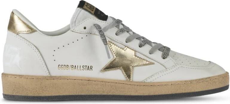 Golden Goose Gelamineerde Ster Ballstar Leren Sneakers