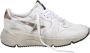Golden Goose Low-Top Sneakers Leather Distressed Effect Sneakers in wit - Thumbnail 14