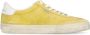 Golden Goose Gele Suède Sneakers Ronde Neus Logo Yellow Dames - Thumbnail 1