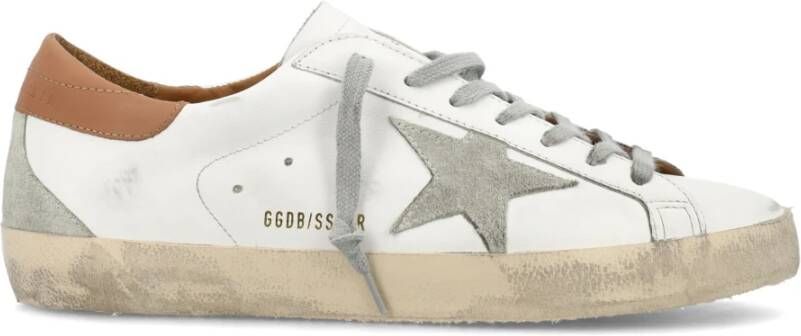 Golden Goose Heren Lichtblauwe Lamsskin Jas met Witte Mouwen Wit Heren - Foto 11