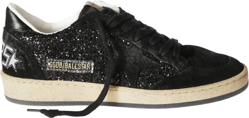 Golden Goose Glitter Bovenkant Nylon Sneakers