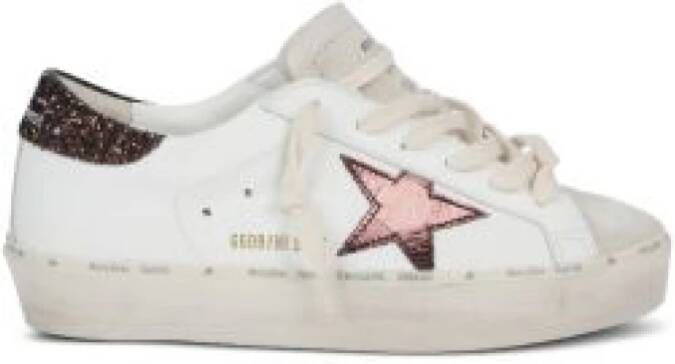 Golden Goose Glitter Star-Patch Sneakers