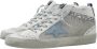 Golden Goose Glitter Star Sneaker Mid Style Multicolor Dames - Thumbnail 3