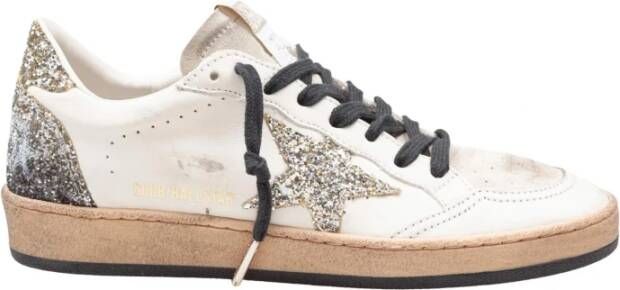 Golden Goose Glitter Ster Leren Sneakers