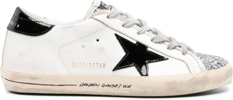 Golden Goose Glitter Ster Sneakers White Dames