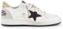 Golden Goose Glitter Ster Witte Sneakers White Dames - Thumbnail 1