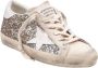 Golden Goose Glitter Suede Sneakers Beige Bruin Ronde Neus Brown Dames - Thumbnail 26