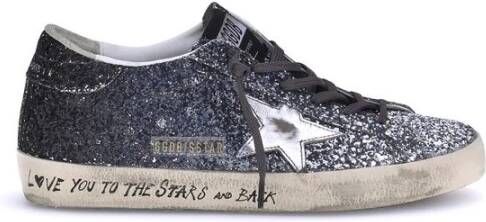 Golden Goose Glitter Super Star Sneakers