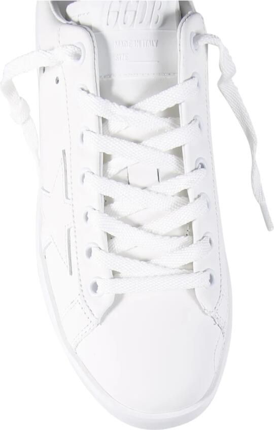Golden Goose Low-Top Sneakers Pure Star Leather Upper And Star Patent Heel Sneak in wit - Foto 3