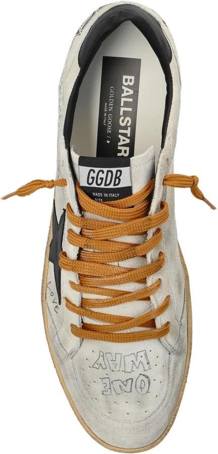 Golden Goose Suede Ballstar Leren Sneakers
