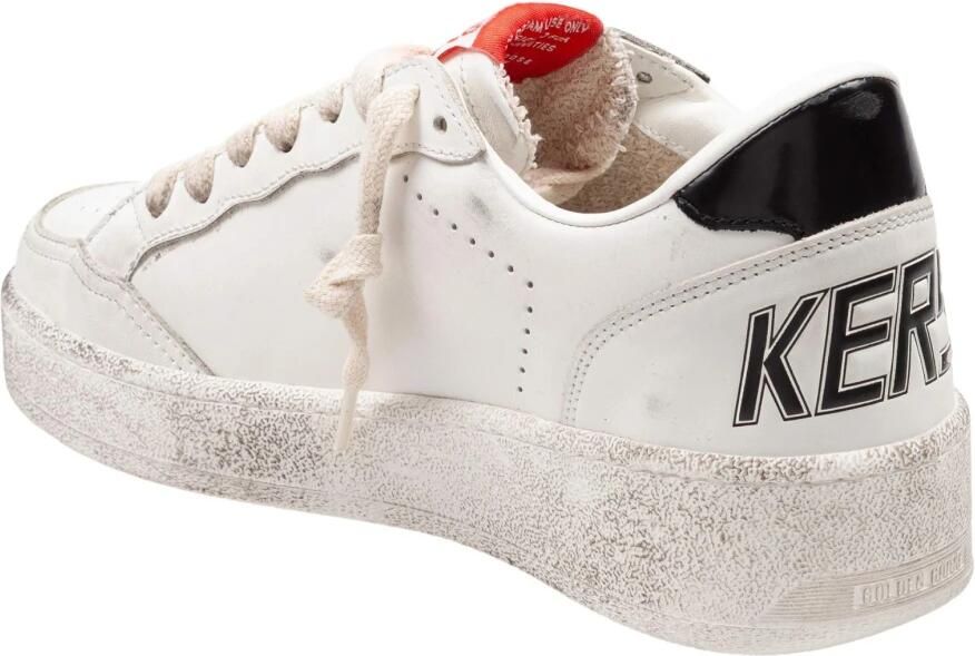 Golden Goose Witte Leren Sneakers met Leo Ponyskin Ster