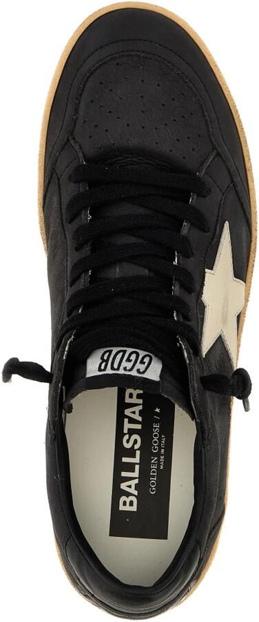 Golden Goose Vernielde Effect Symbool Sneakers met Logo Black Heren - Foto 2