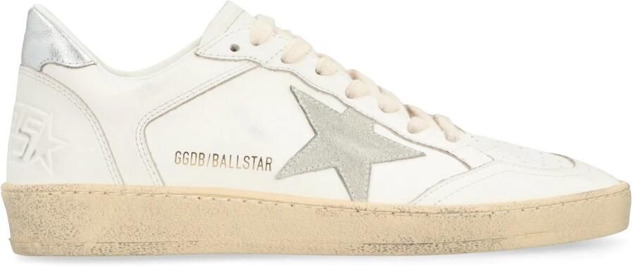 Golden Goose Dames Ball Star Sneaker Wit Zilver White Dames - Foto 2