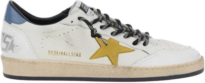 Golden Goose Leren sneakers met iconische sterdetail White Heren - Foto 3