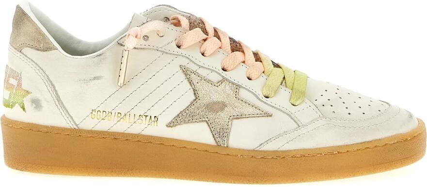 Golden Goose Witte Sneakers met Sterinzet - Foto 2