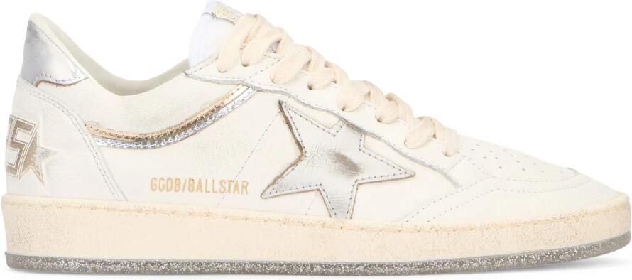 Golden Goose Low-Top Sneakers Ball Star Nappa Sneaker in wit