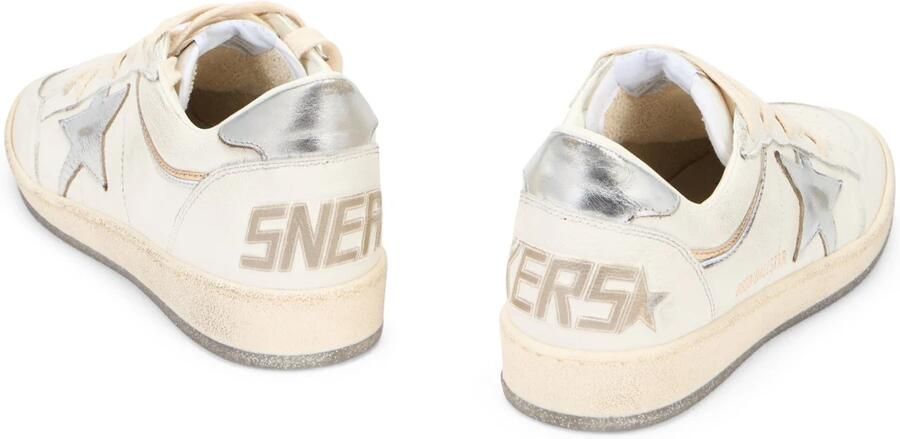 Golden Goose Low-Top Sneakers Ball Star Nappa Sneaker in wit