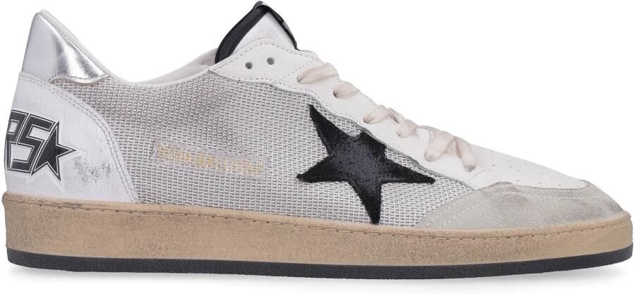 Golden Goose Grijze Sneakers met Net Bovenwerk en Gelamineerde Hak Gray Heren - Foto 6