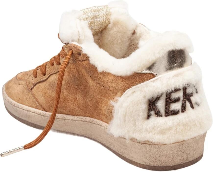 Golden Goose Ball Star Shearling Sneaker