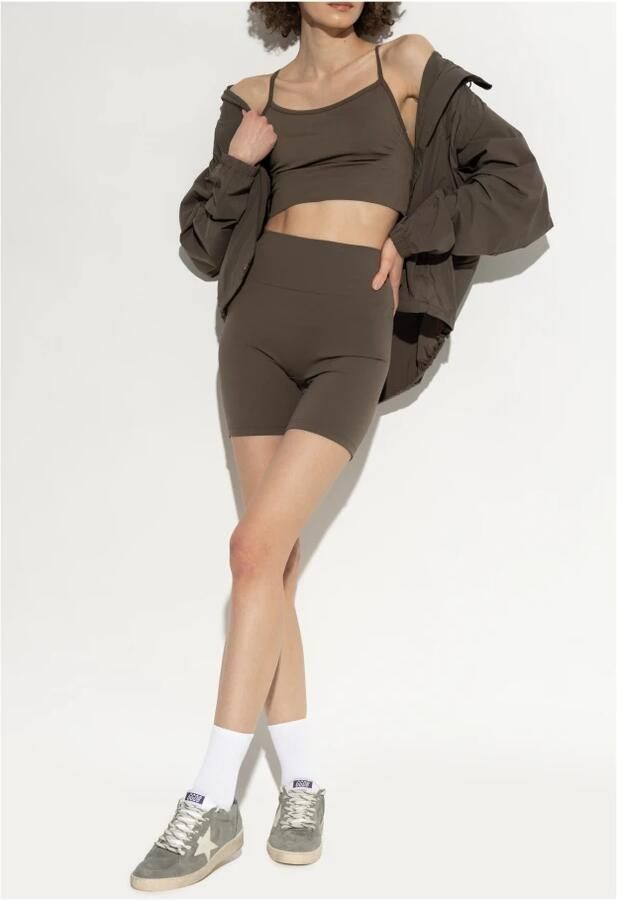 Golden Goose Groene Suede Ballstar Sneakers