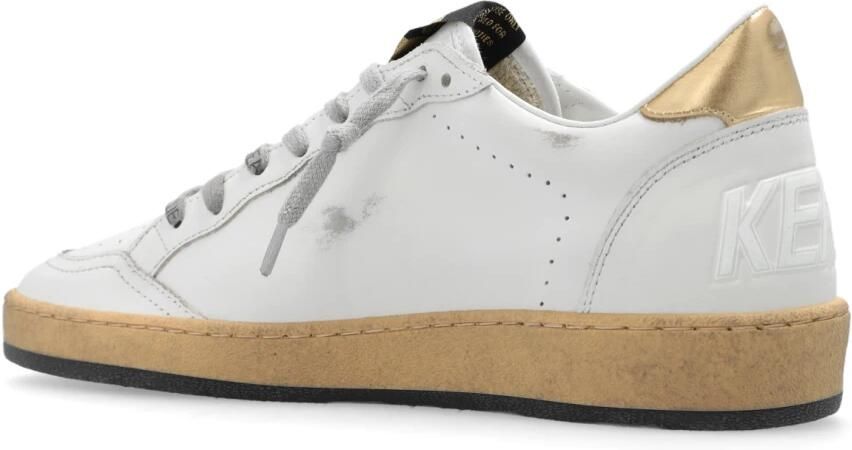 Golden Goose Gelamineerde ster en hiel van lederen bovenwerk White Dames - Foto 2