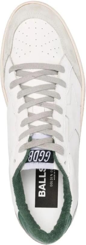 Golden Goose Sneakers van gebruikt-effect leer met contrasterende details White Heren - Foto 8
