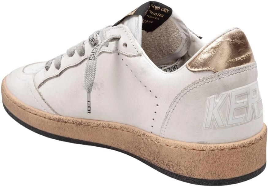 Golden Goose Gelamineerde ster en hiel van lederen bovenwerk White Dames - Foto 4