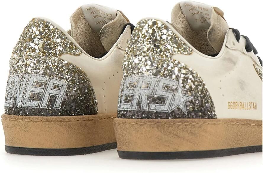 Golden Goose Low-Top Sneakers Sneaker Ball Star in crème