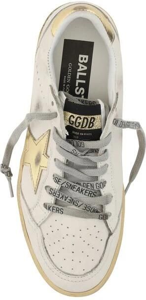 Golden Goose Gelamineerde ster en hiel van lederen bovenwerk White Dames - Foto 16