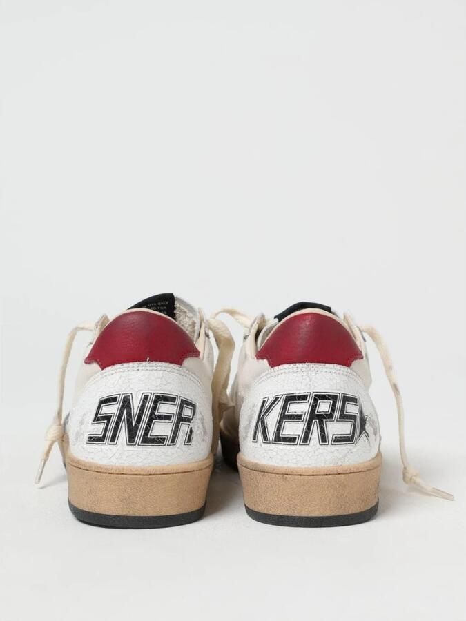 Golden Goose Iconische ster leren sneakers met suède Beige Heren - Foto 2