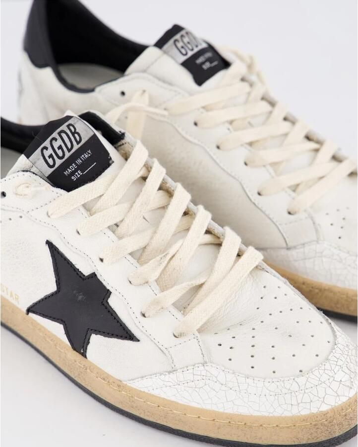 Golden Goose Leren sneakers met gekraakte neus en spoor White Heren - Foto 3