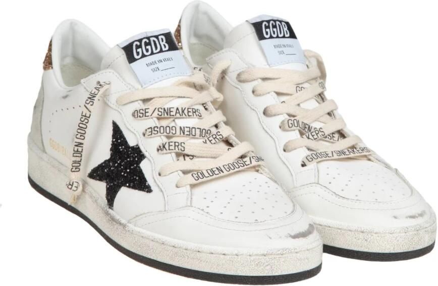 Golden Goose Wit Zwart Ball Star Dames Sneakers - Foto 6