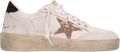 Golden Goose Geborduurde Ster Leren Sneakers - Wit