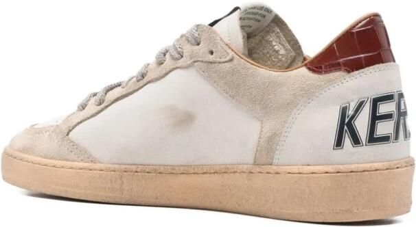 Golden Goose Ballstar Double Quarter With Fol Sneakers