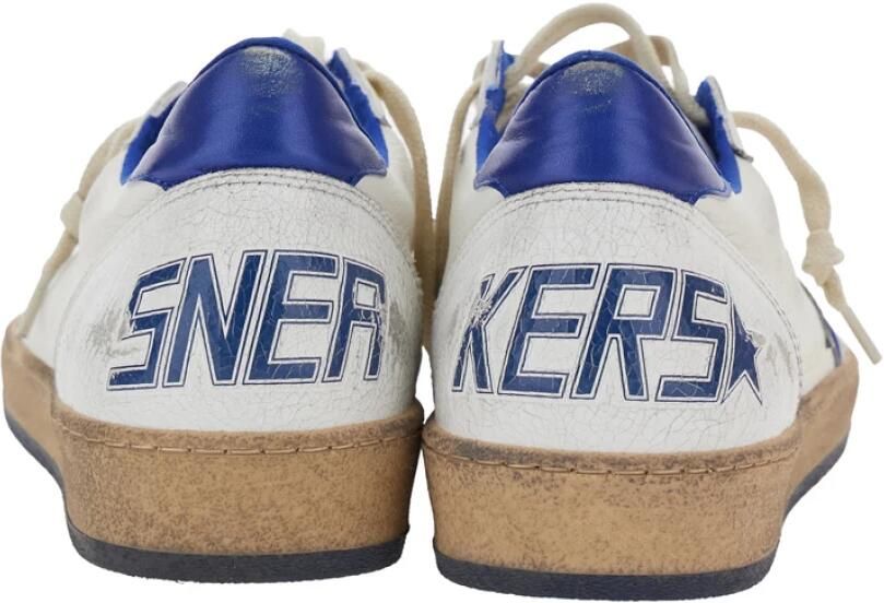 Golden Goose Iconische ster leren sneakers met suède Beige Heren - Foto 4