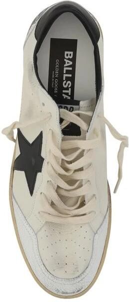 Golden Goose Leren sneakers met gekraakte neus en spoor White Heren - Foto 11