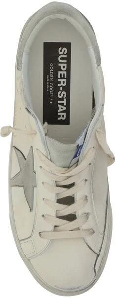 Golden Goose Super-Star Nappa Upper Nabuk Star Sue Tong Heel White Heren - Foto 15