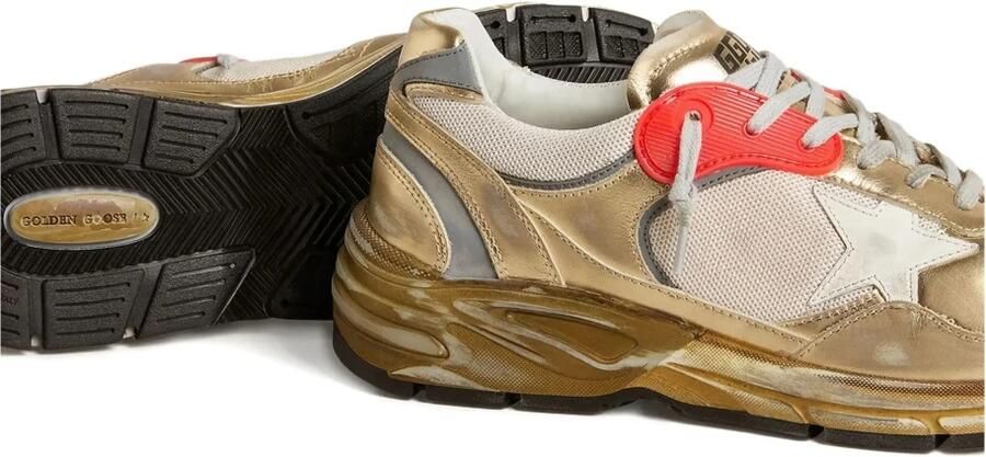 Golden Goose Gelamineerde Leren Hardloopschoenen - Foto 2