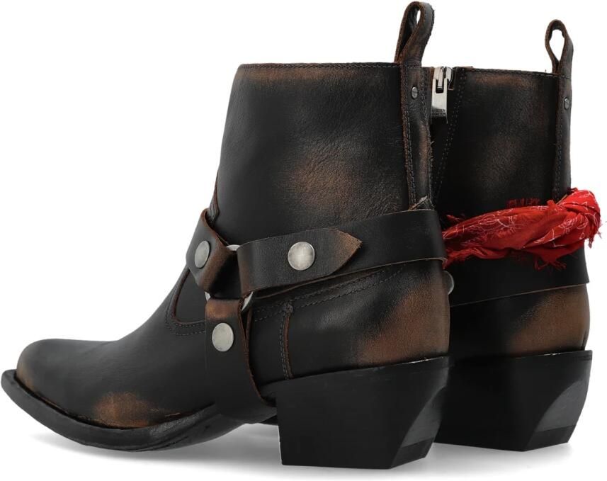 Golden Goose Debbie Leren Enkellaarsjes met Hak - Foto 3