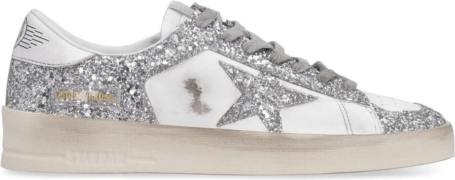 Golden Goose Low-Top Sneakers Stardan Model Leather Sneakers in wit - Foto 3