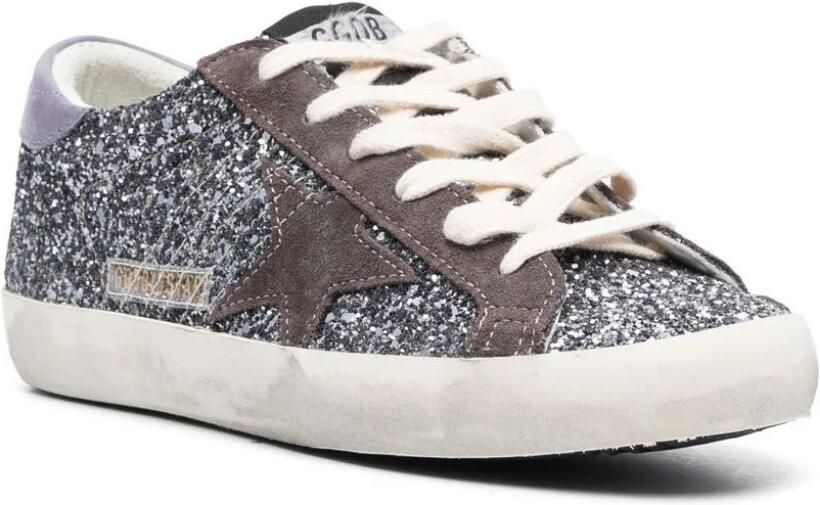 Golden Goose Low-Top Sneakers Super Star Sneakers in blauw