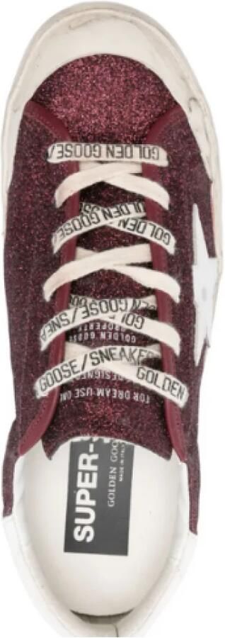 Golden Goose Gouden Ster Sneakers Bordeaux Italië - Foto 3