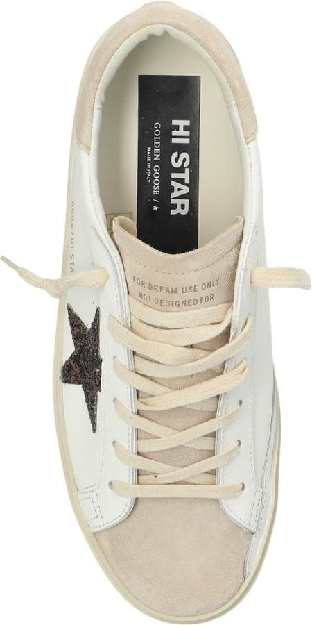 Golden Goose Leren Veterschoenen Sneakers White Dames