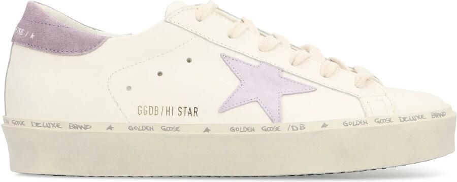Golden Goose Hi Star Leather Platform Sneakers - Foto 2