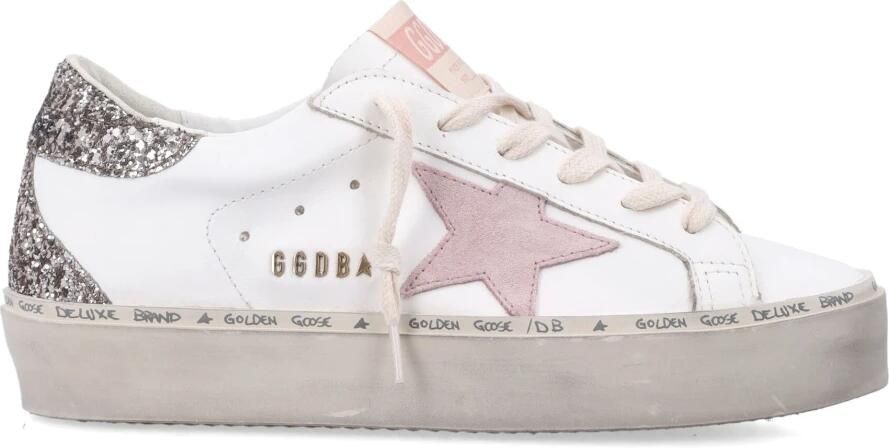 Golden Goose Klassieke Leren Sneakers Multicolor Dames - Foto 2