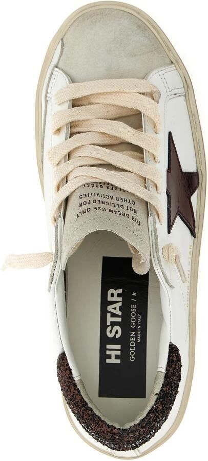 Golden Goose Low-Top Sneakers Platform Sneakers With Distinctive Star Logo in wit - Foto 3